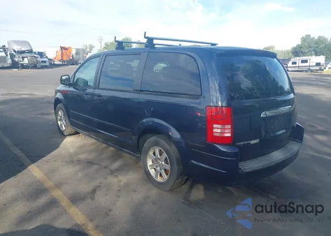 2008 Chrysler Town & Country Lx из США, поврежденный, VIN 2A8HR44H98R604172